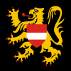 Be8ec9 flemish brabant flag   belgium